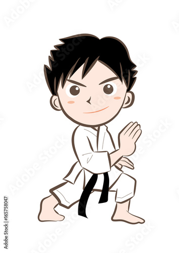 空手・男の子E