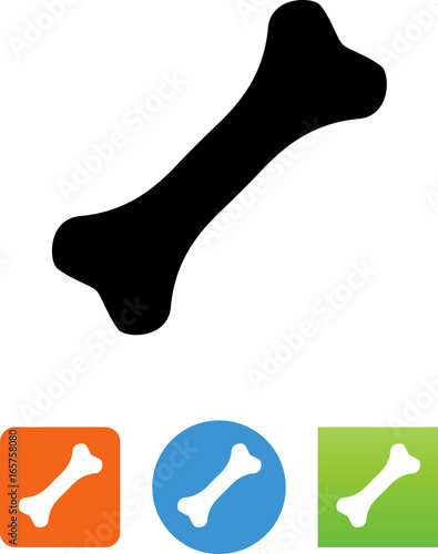 Human Bone Icon - Illustration