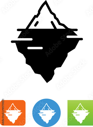 Iceberg Icon - Illustration