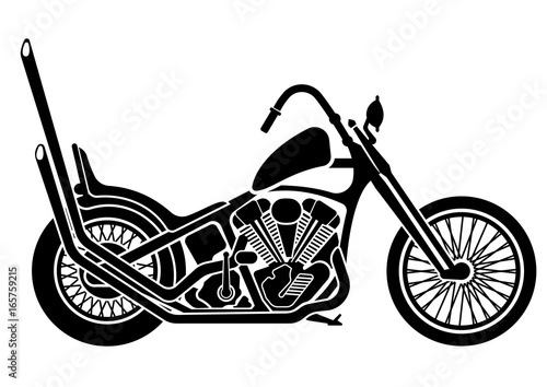 old vintage motorcycle