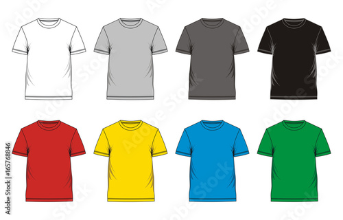 t-shirt colorful photo