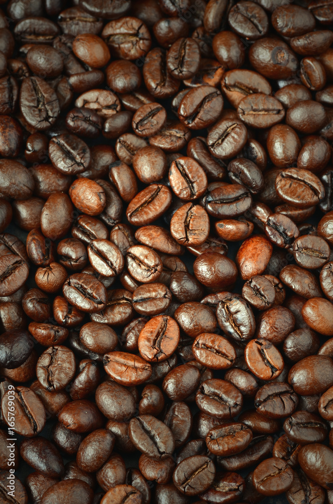 Obraz premium roasted coffee beans