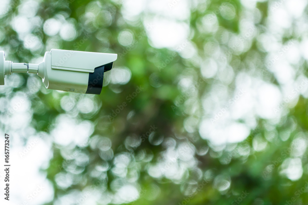 CCTV camera for security of building and people CCTV camera for security of building and people