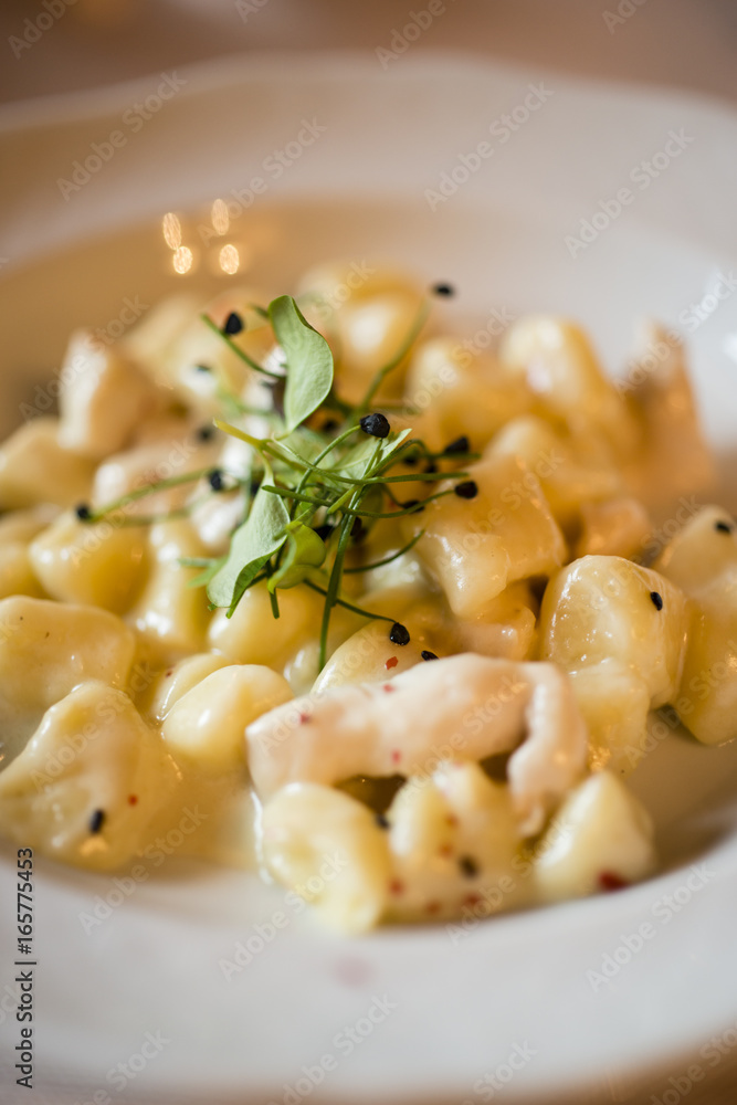 homemade Italian gnocchi potato pasta homemade Italian gnocchi potato pasta