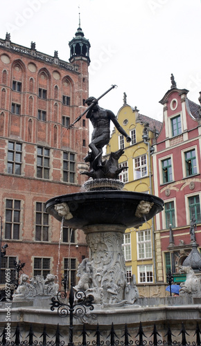 Neptune Fountain, Gdansk, Poland