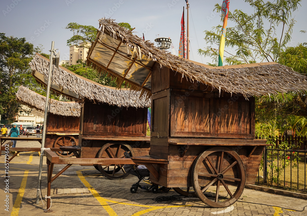 Obraz premium Ancient town in Melaka, Malaysia