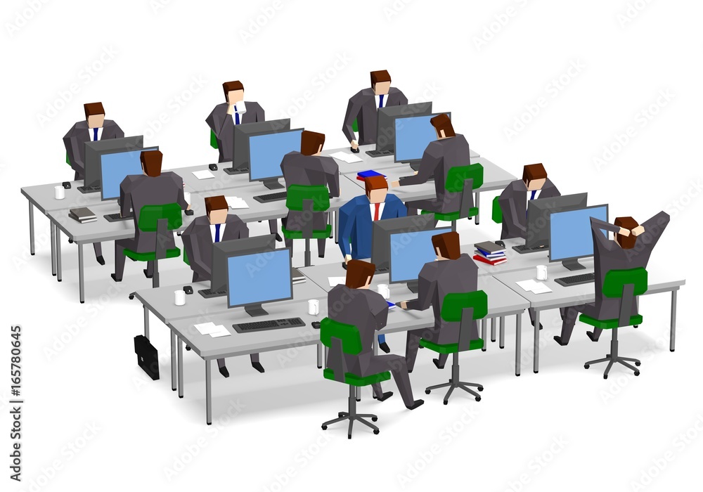 Office working business people workplace Office working business people workplace