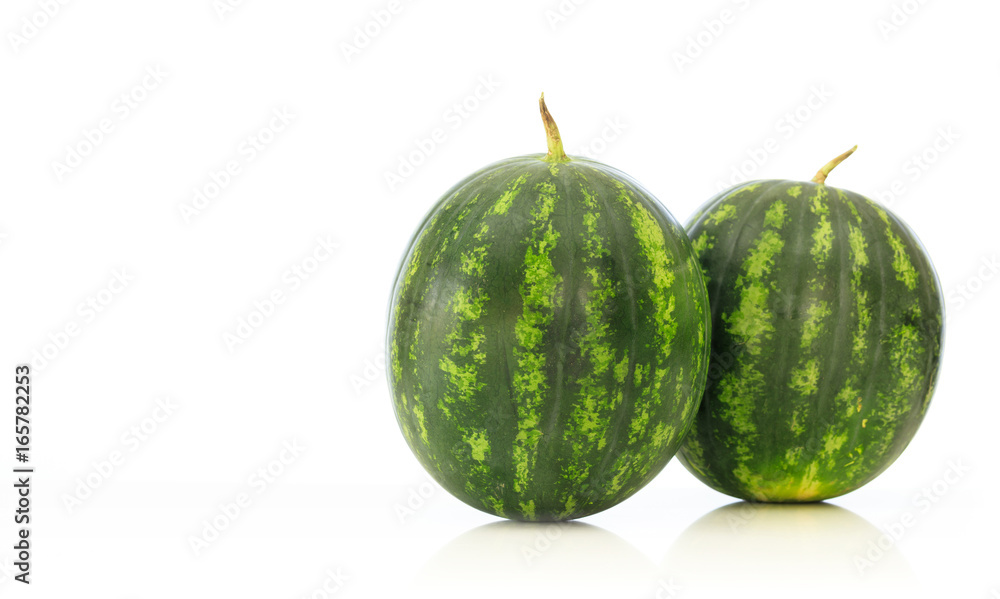Watermelons isolated on white background Watermelons isolated on white background