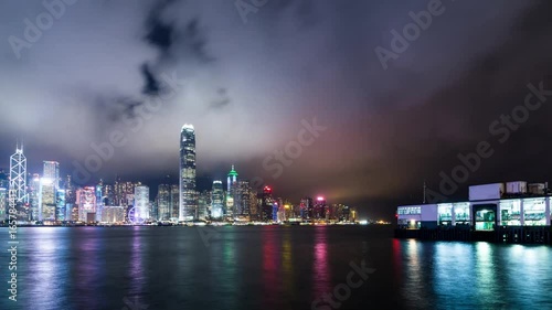 Wallpaper Mural Hong Kong, 26 June 2017 -: Time lapse of Hong Kong night Torontodigital.ca