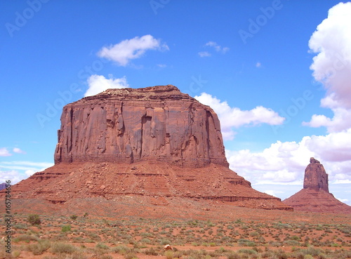 Butte in Monument Valley. USA