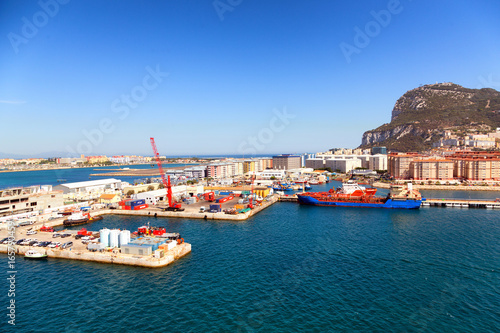 Tanker and Freight in Gibraltar © dbvirago