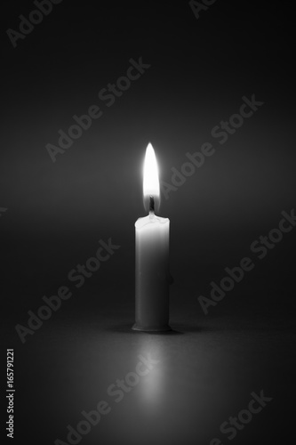 Wallpaper Mural still life candle light with abstract black and white concept Torontodigital.ca