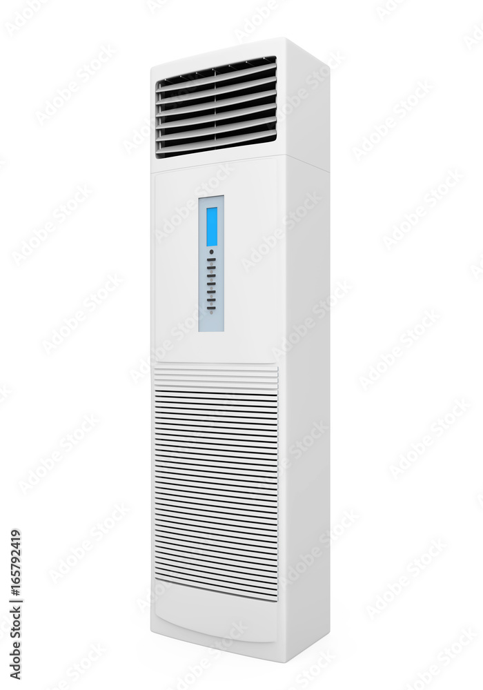 Floor Standing Air Conditioner Isolated Floor Standing Air Conditioner Isolated