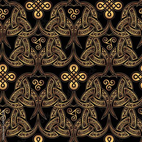 Canvas Print Nordic Celtic pattern