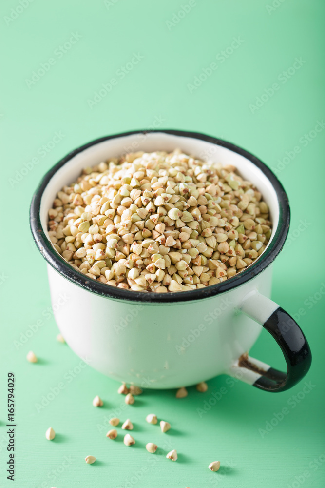 raw green buckwheat healthy ingredient raw green buckwheat healthy ingredient