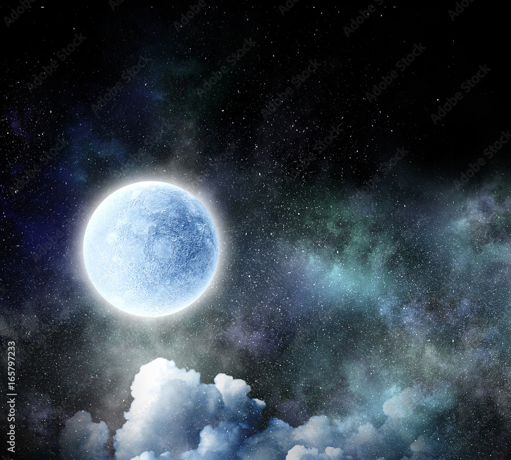 Obraz premium It is full moon