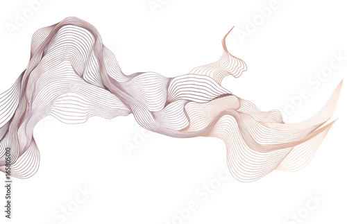 Wave stripe line abstract b...