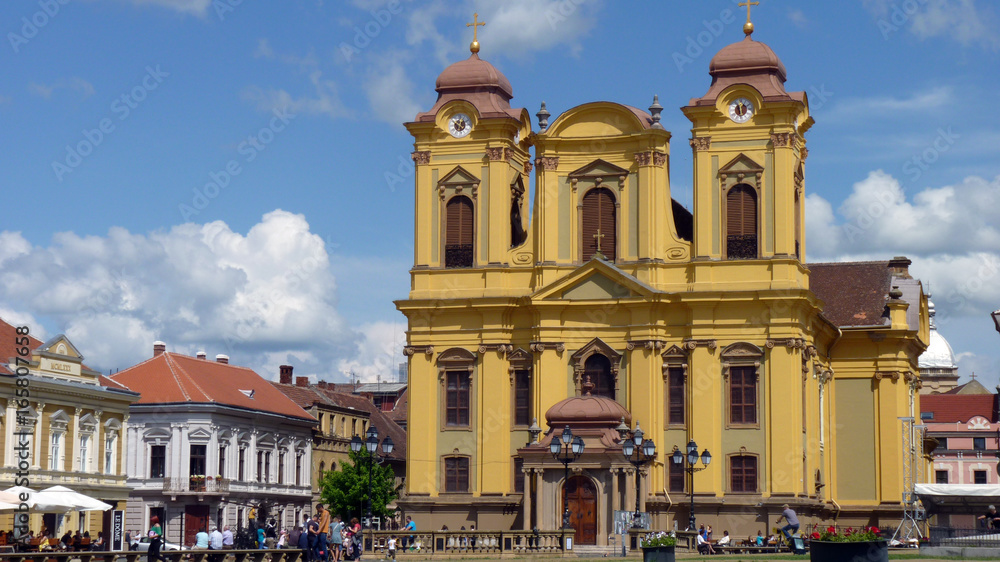 Kirche und Dom in der Altstadt von Timișoara Temeswar Temesvár Rumänien