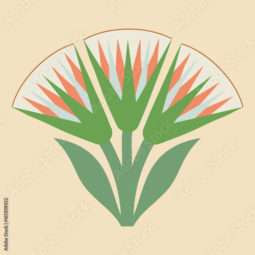 Egyptian national ornaments.