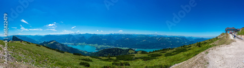 Fototapeta Naklejka Na Ścianę i Meble -  Panoramic View From Mountaintop