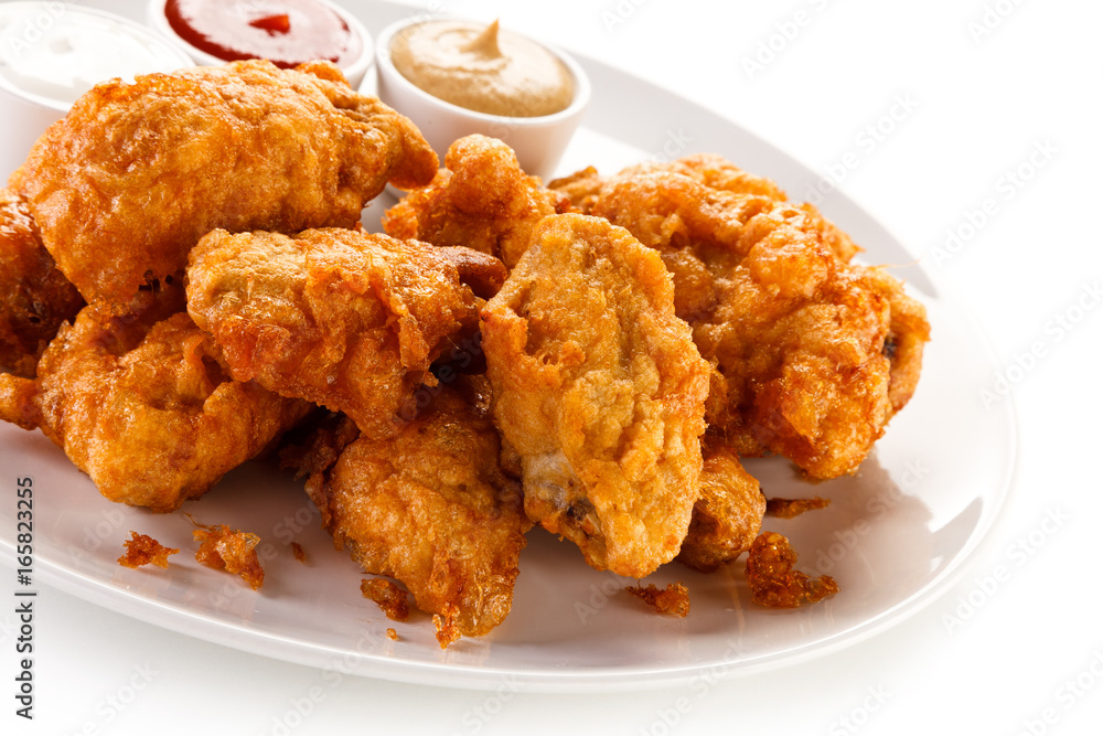 Fried chicken nuggets Fried chicken nuggets
