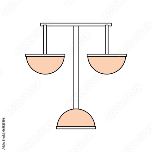 Justice balance symbol