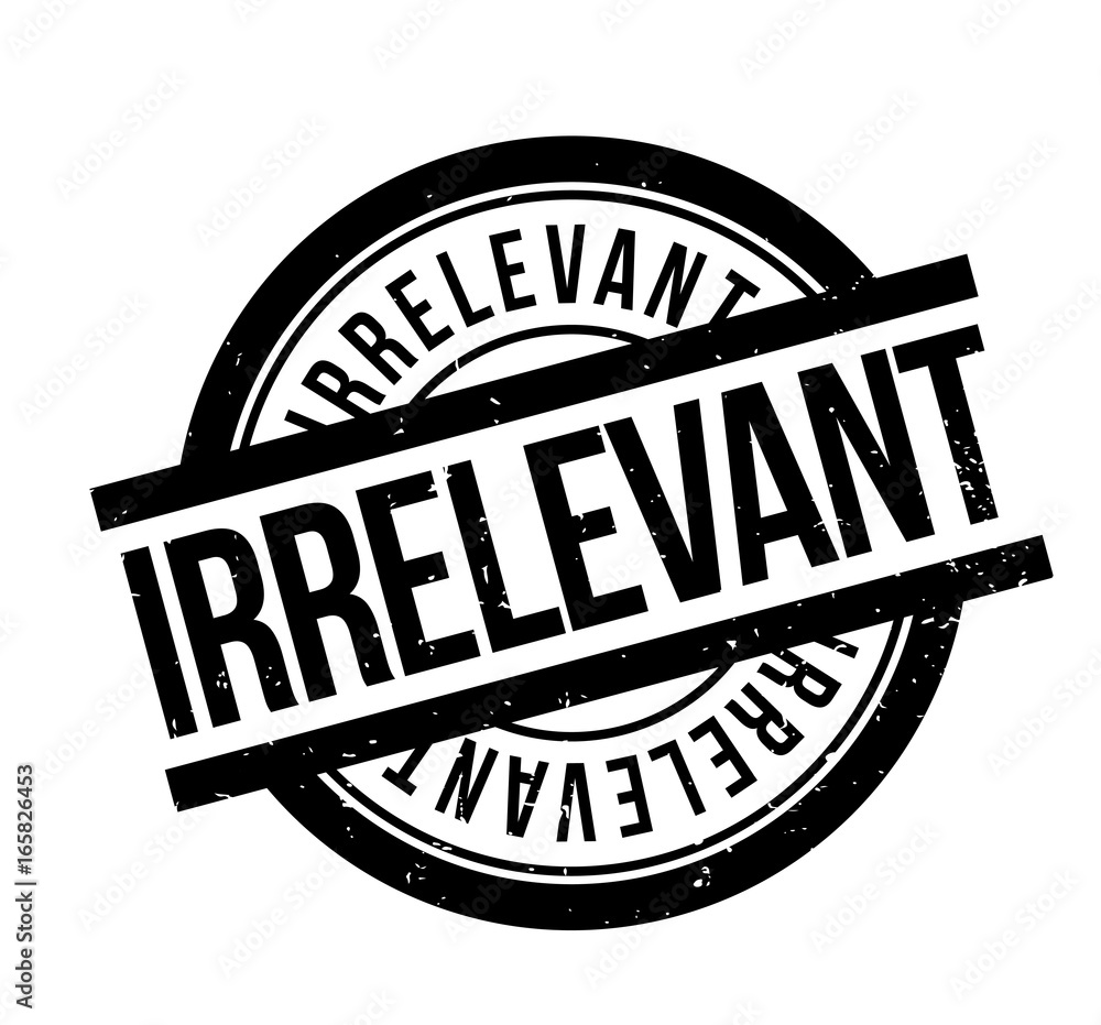 Irrelevant rubber stamp. Grunge design with dust scratches. Effects can be easily removed for a clean, crisp look. Color is easily changed. Irrelevant rubber stamp. Grunge design with dust scratches. Effects can be easily removed for a clean, crisp look. Color is easily changed.