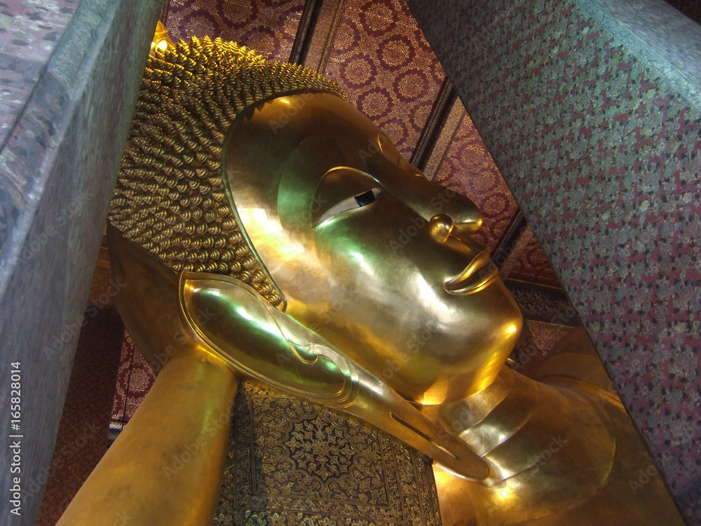 Reclining Buddha (liegender Buddha) im Wat Pho, Bangkok