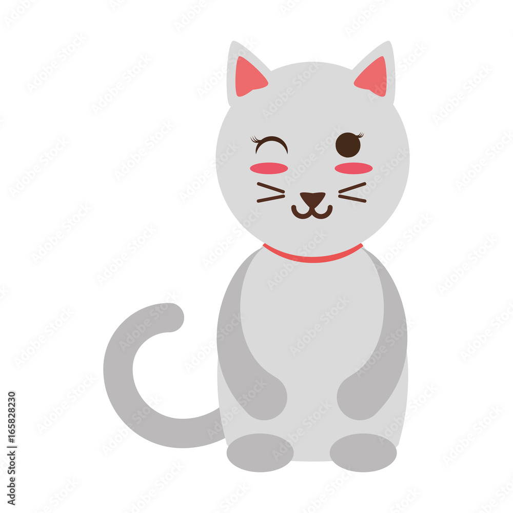 Cute cat cartoon Cute cat cartoon