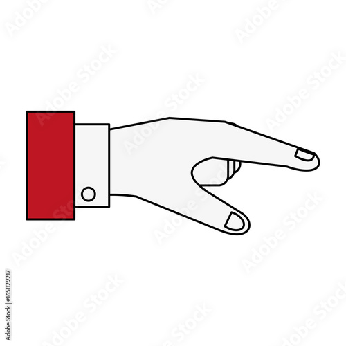 hand vector illustration