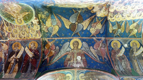 Voronet und Humorului Kloster in Bukovina und Rumänien