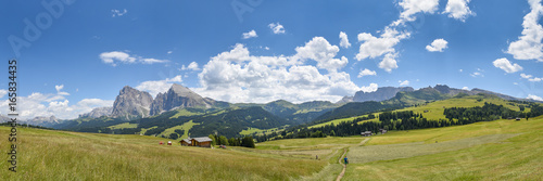 Panorama Seiser Alm / Südtirol