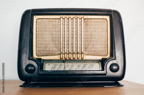 Vintage radio set