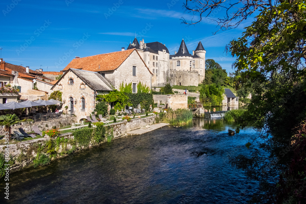 Riverside beautiful Chateau in Verteuil, Charente, France