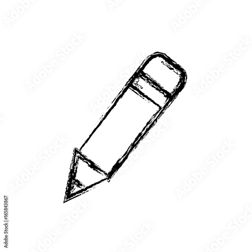pencil utensil icon © djvstock