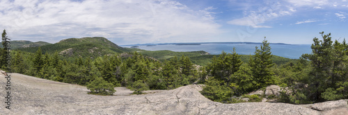 View from top of Beehive Trail - Panoramic