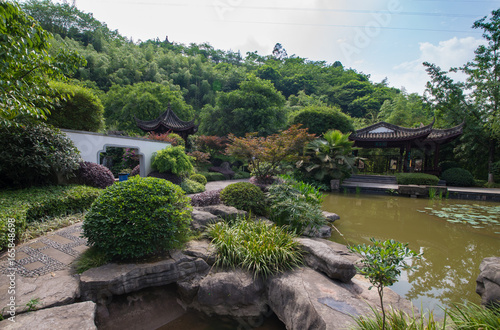 Chinese garden n Zurich