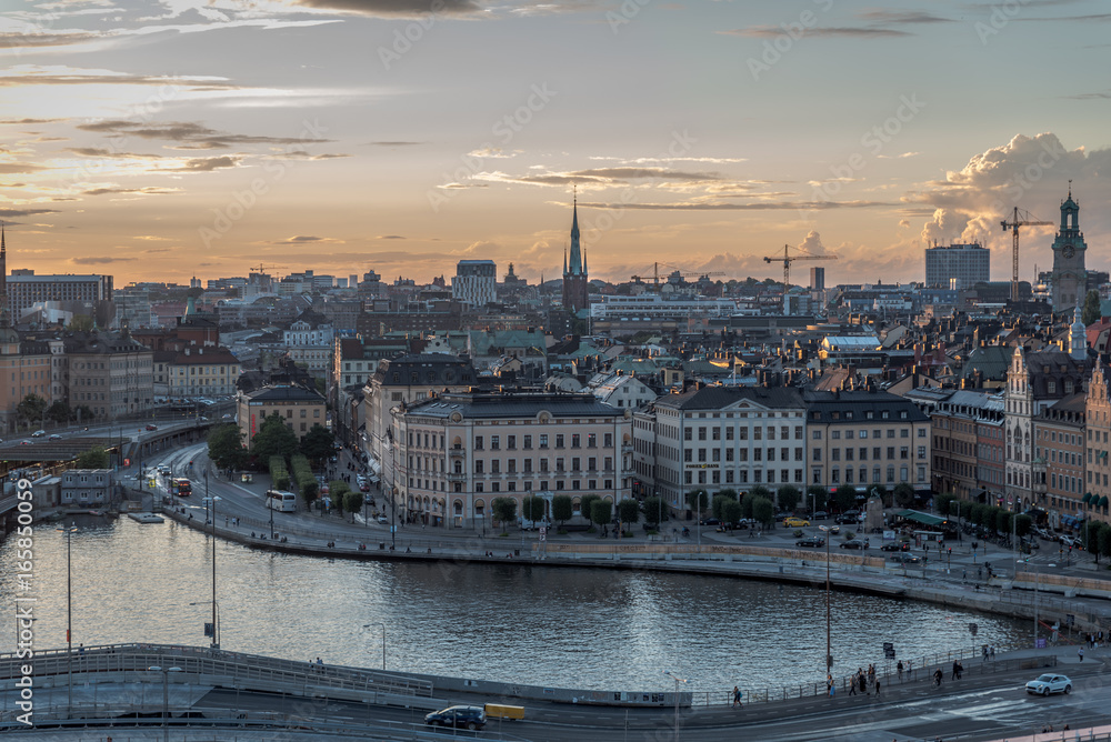 Stockholm sunset