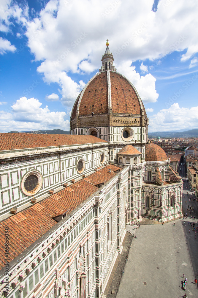 The Basilica di Santa Maria del Fiore, Florence, Italy.