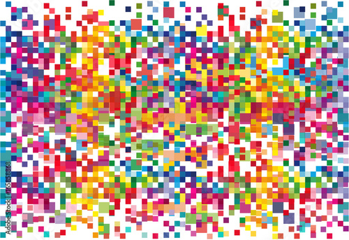 Colorful geometric background.