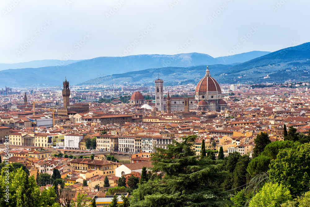 Beautiful Scene of Florence, Italy. 