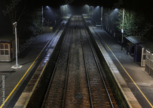 Train station at Night