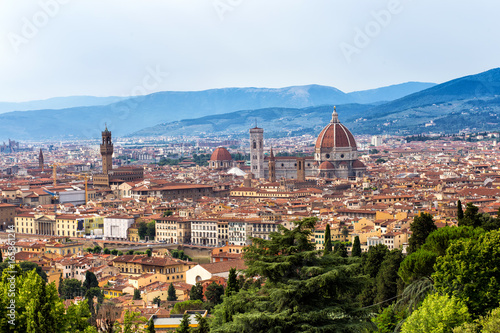 Beautiful Scene of Florence, Italy. 