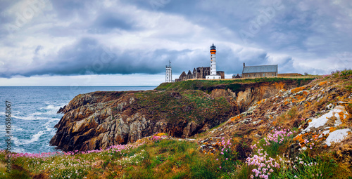 Lighthouse Pointe de Saint-Mathieu, Brittany (Bretagne), France