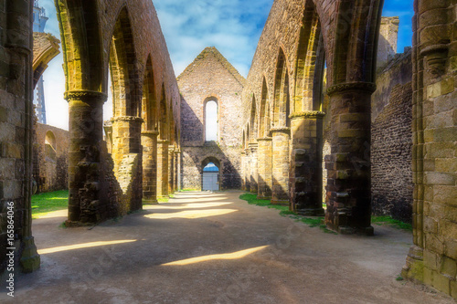 Abbaye Saint-Mathieu de Fine-Terre, Brittany (Bretagne), France