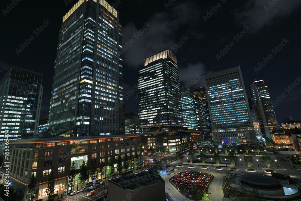 Fototapeta premium Tokyo night view