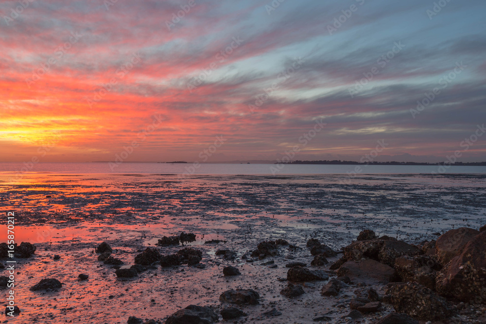 Obraz premium Low Tide at Lota.