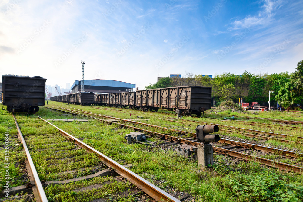 Obraz premium freight cars