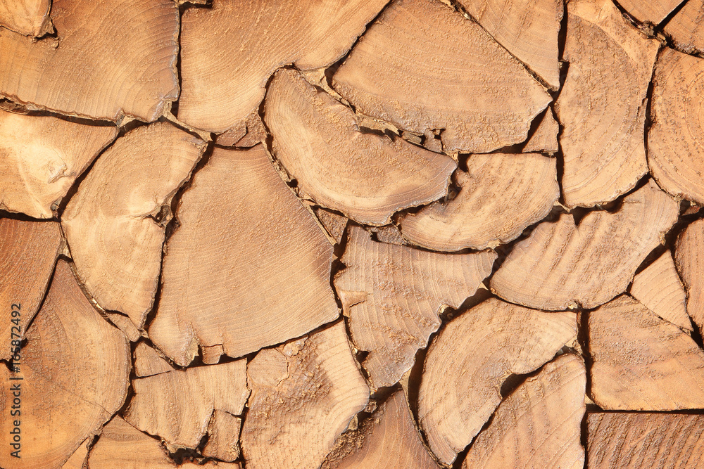 Stacked Logs wood Background Stacked Logs wood Background