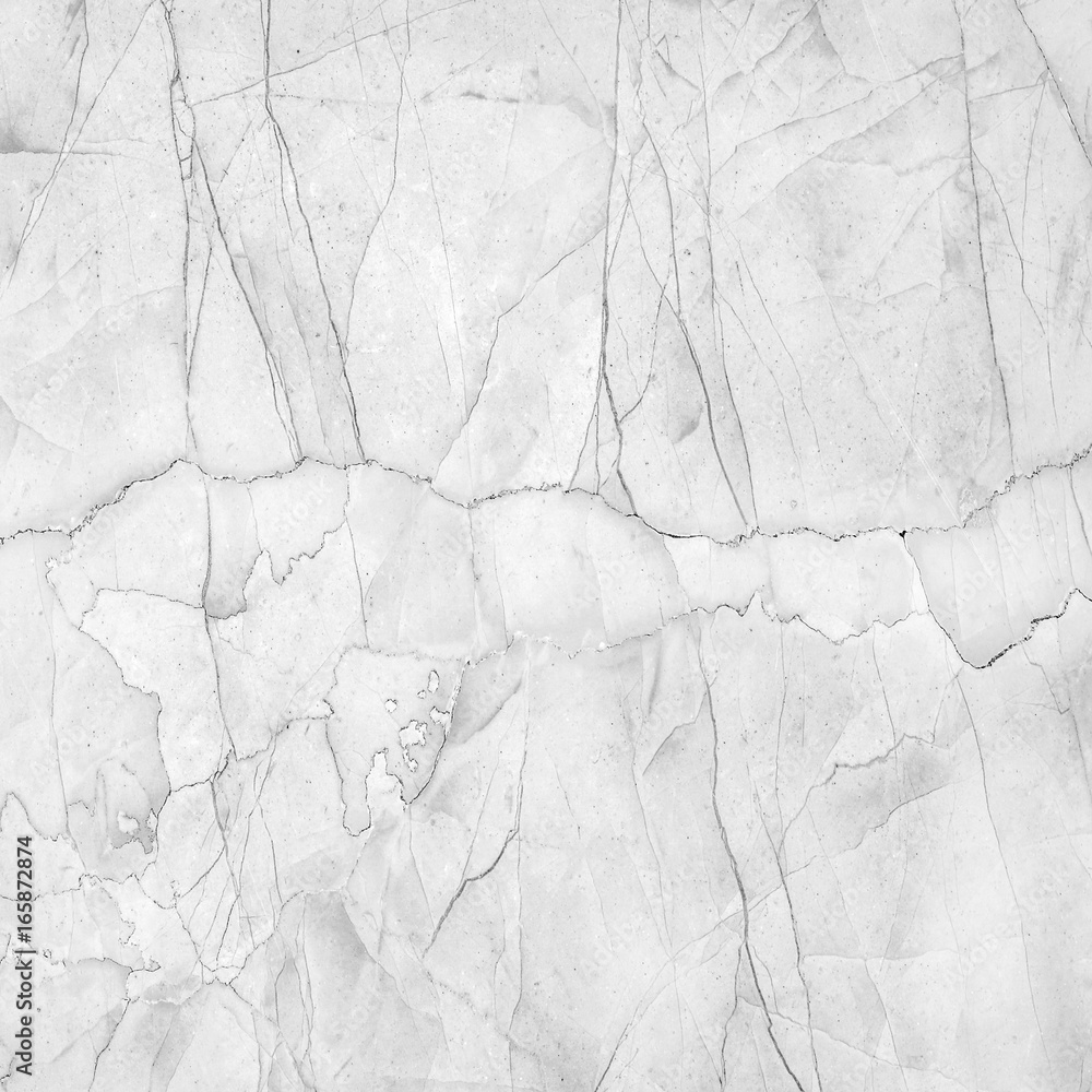 Naklejka premium White marble texture abstract background pattern with high resolution.
